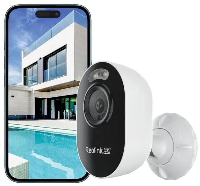 Main image of Reolink Lumus Pro - Compact 4K Wi-Fi 6 Camera with Spotlight Night Vision and Person/Vehicle/Animal Detection, F1.6 Super Aperture