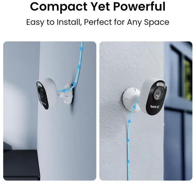 Alt view image 5 of 7 - Reolink Lumus Pro - Compact 4K Wi-Fi 6 Camera with Spotlight Night Vision and Person/Vehicle/Animal Detection, F1.6 Super Aperture