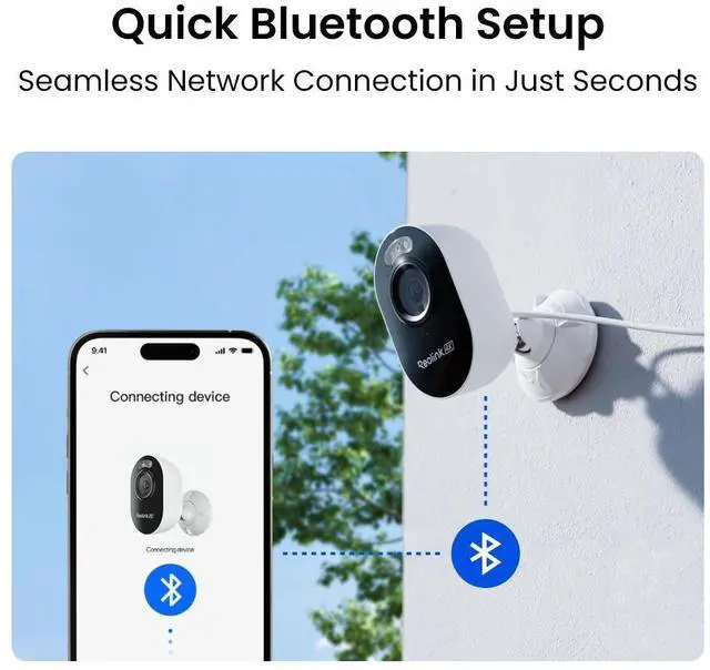 Alt view image 6 of 7 - Reolink Lumus Pro - Compact 4K Wi-Fi 6 Camera with Spotlight Night Vision and Person/Vehicle/Animal Detection, F1.6 Super Aperture