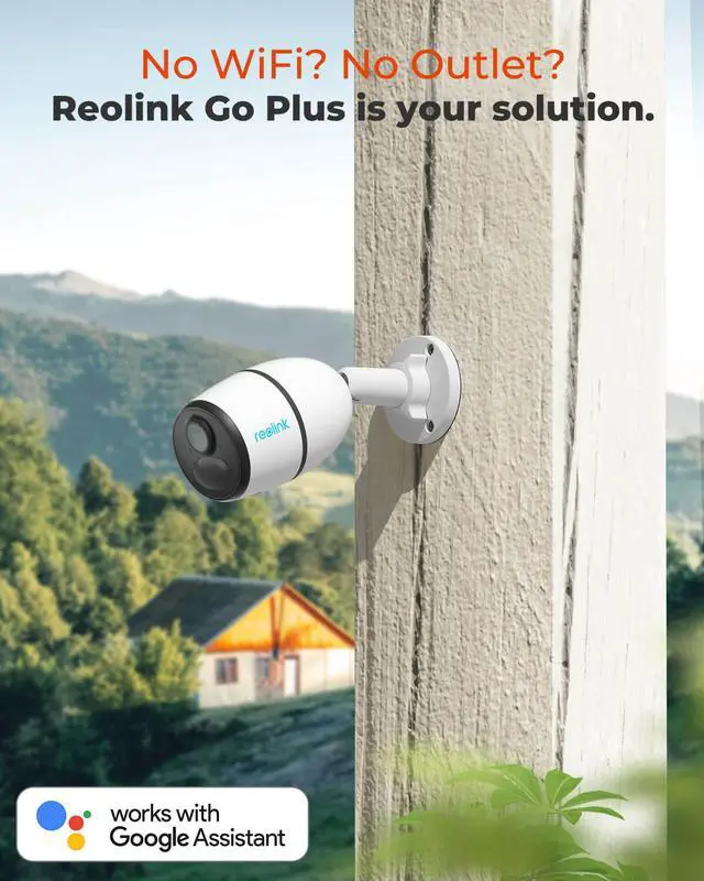 Alt view image 3 of 7 - Reolink True Wireless Security Camera, Outdoor, 4G LTE, No WiFi Needed, 2K HD with Smart Person/Vehicle Detection, Rechargeable 7800mAh Battery Powered, Time Lapse, Two-Way Audio, Go Plus