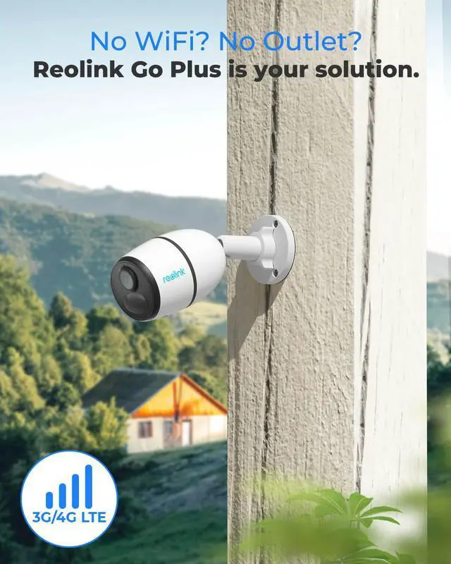Alt view image 5 of 7 - Reolink Cellular Security Camera Wireless Outdoor, 4G LTE No WiFi Needed, 2K with Person/Vehicle Smart Detection & Playback, Rechargeable Battery Powered, Time Lapse, Two-Way Talk, Go Plus