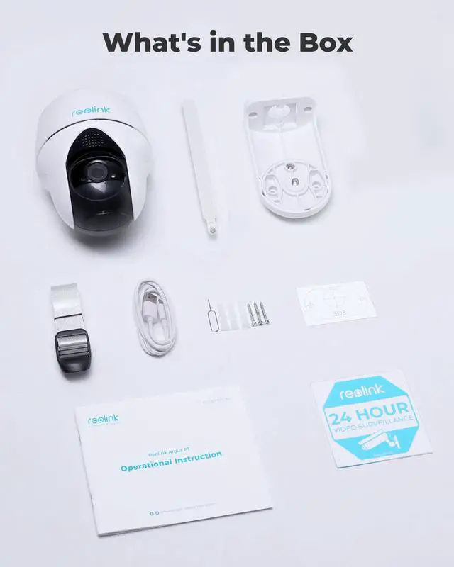 Alt view image 7 of 7 - Pan Tilt 3G/4G LTE Cellular Security Camera Outdoor Wireless, 2K HD /4MP, Night Vision, 2-Way Talk, Smart PIR Motion Detection, No WiFi, No Wires - Reolink Go PT Plus