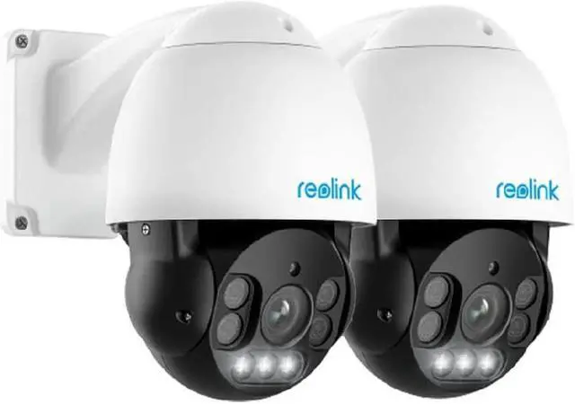 Main image of Reolink PTZ PoE IP Security Camera Outdoor 8MP, 5X Optical Zoom Auto Tracking, 3pcs Spotlights Color Night Vision, Two Way Audio, Up to 256GB Storage, RLC-823A 2Pack