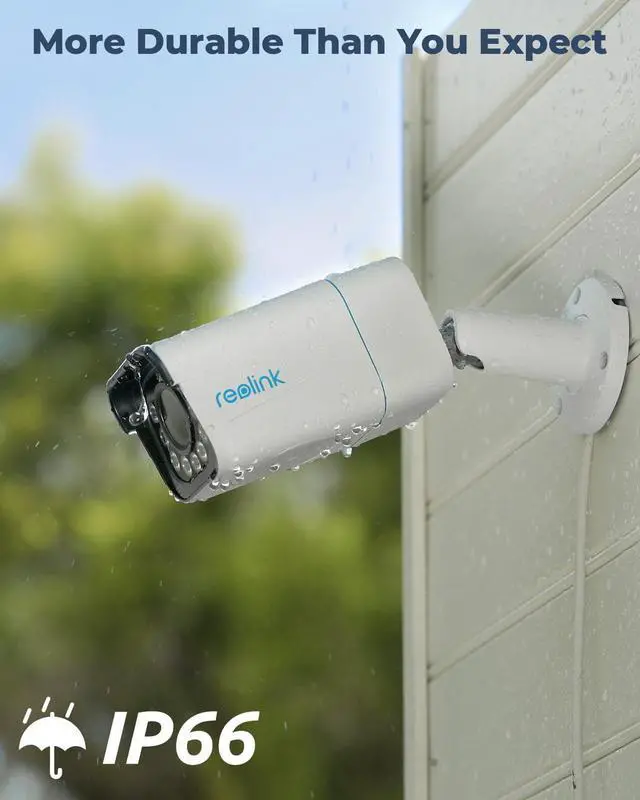 Alt view image 6 of 14 - REOLINK RLC-811A, 4K PoE Security Outdoor IP Camera with Human/Vehicle Detection, 5X Optical Zoom, Motion Spotlight, Color Night Vision, Time-Lapse, Two-Way Talk, 256GB SD Card(Not Included) Storage