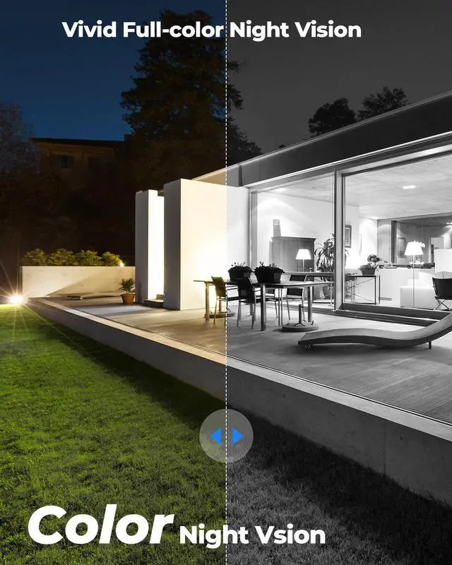 Alt view image 5 of 7 - Reolink E1 Outdoor-2Pack, 5MP HD PTZ WiFi Outdoor Security Camera with Motion Spotlights, Auto Tracking, 2.4/5GHz WiFi Home Security Camera, Color Night Vision, 3X Optical Zoom Human/Vehicle Alerts