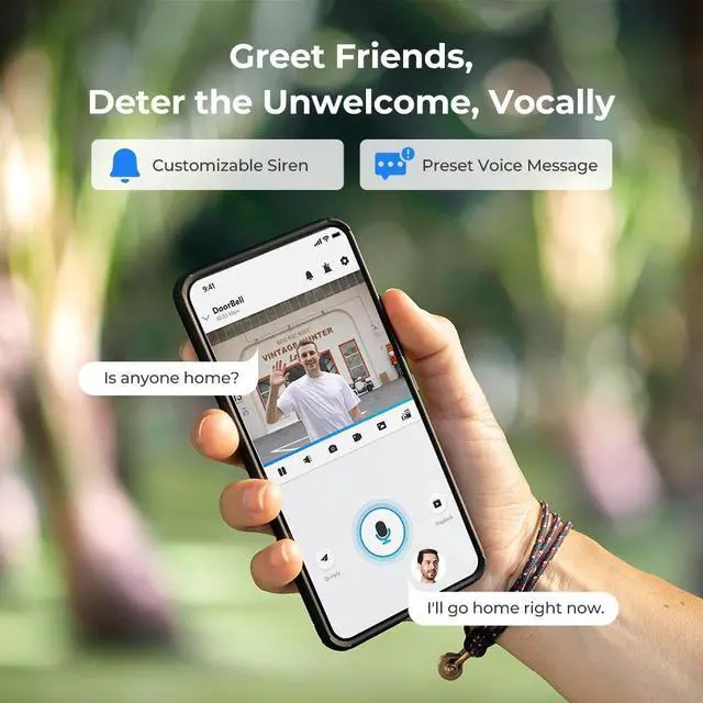 Alt view image 5 of 7 - REOLINK Smart Doorbell Outdoor Camera w/Chime, 5G/2.4GHz WiFi Version, 5MP Ultra HD Night Vision, 180 Wide Angle Motion Human Detection, 2 Way Talk, Local Storage Works w/Google Assistant