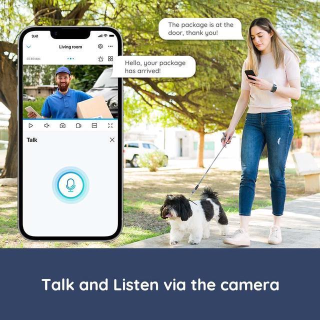 Alt view image 4 of 7 - Reolink RLC-1212A 12MP 6K PoE Bullet Security Camera with Powerful Spotlight, Smart Person/Vehicle Detect, 2-way Audio 2 Cameras