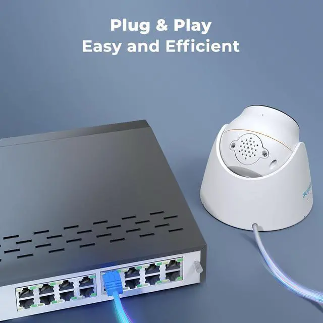 Alt view image 6 of 7 - REOLINK 8CH 12MP PoE Security Camera System, 4 Domes H.265 12MP Cameras with Person/Vehicle Detection and Spotlights,8CH NVR with 2TB HDD for 24-7 Recording