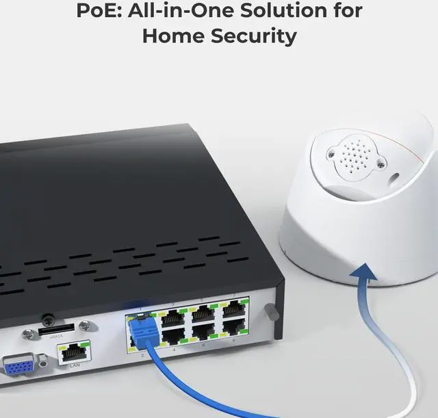 Alt view image 5 of 7 - REOLINK 12MP 6K RLC-1224A PoE Dome Camera Outdoor, 93° Wide Angle,700lm Color Night Vision, Human/Vehicle/Pet Detection, Two Way Talk, Up to 256GB microSD Card