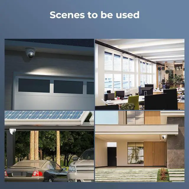 Alt view image 2 of 7 - Reolink 16CH 6K PoE Security Camera System, 16pcs 12MP IP Camera Human/Car Detect, IP66 Waterproof +1pc 16CH H.265 NVR Pre-Installed 4TB HDD (Include 16pcs 18M Cat5 Cables) - RLK16-1224B16-A