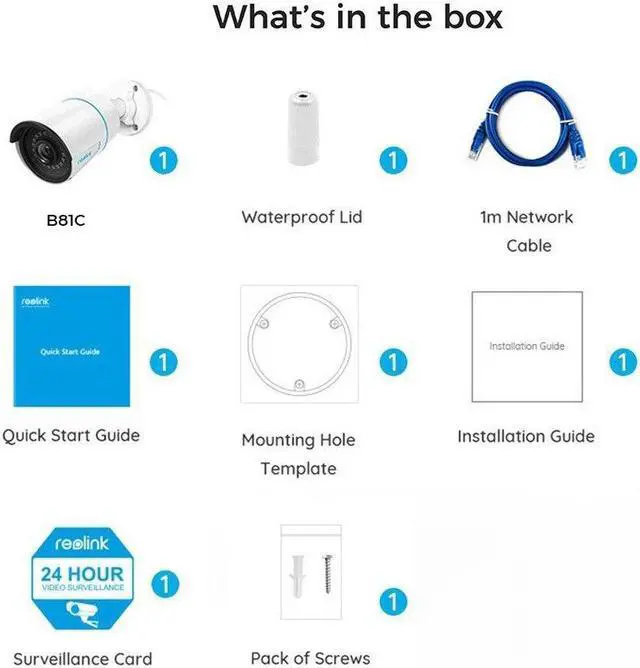 Alt view image 7 of 7 - Reolink 5MP HD Outdoor POE Security Camera Smart Human/Vehicle Detection Audio Work with Google Assistant Bullet Camera RLC-510A