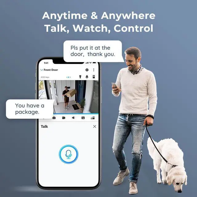 Alt view image 3 of 7 - REOLINK 12MP PoE Security Camera System, 8pcs H.265 12MP Security Cameras Wired, Person Vehicle Pet Detection, Two-Way Talk, Spotlights Color Night Vision, 16CH NVR with 4TB HDD, RLK16-1200D8-A