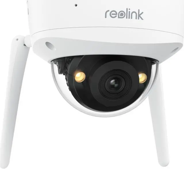Main image of REOLINK 4K Wi-Fi 6 Security Camera with 125° Viewing Angle, Outdoor Camera with IK10 Vandal-Proof, Color Night Vision, Smart Detection, Two-Way Audio, Local Storage, Non-PT Cam, RLC-840WA