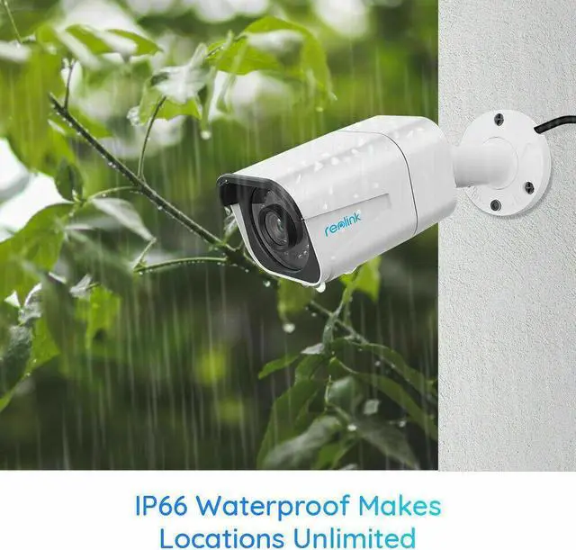 Alt view image 7 of 7 - Reolink RLK8-800B4-A 4K Security Camera System, 4pcs H.265 4K PoE Security Cameras Wired with Smart Person Vehicle Detection, 8MP/4K 8CH NVR with 2TB HDD for 24/7 Recording