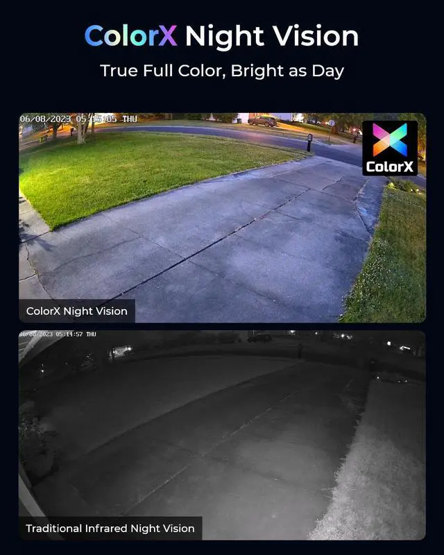 Alt view image 6 of 7 - Reolink CX410W 4MP Smart 2K Wi-Fi Security Camera with True Full-Color Night Vision, Person/Vehicle/Animal Detection, Two-way audio