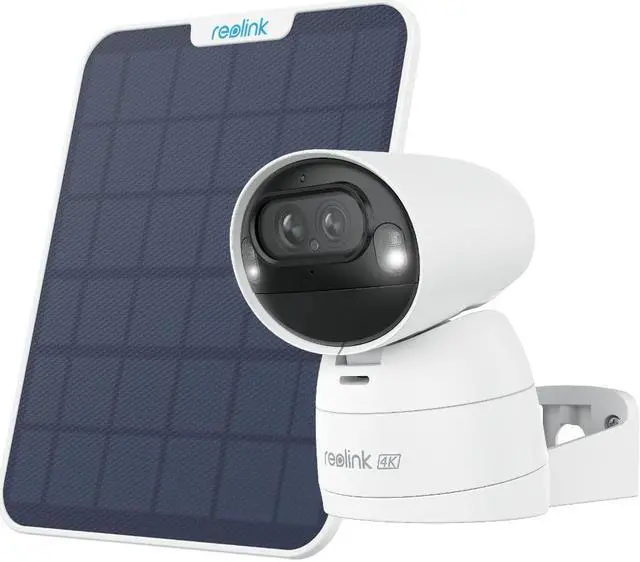 Main image of Reolink Argus Track 4K PTZ Battery WiFi Wireless Camera with Auto Zoom Tracking Pan, Tilt & 6X Hybrid Zoom, Two Way Audio, Color Night Vision, 8MP HD Dual Lens with Solar Panel Security Camera