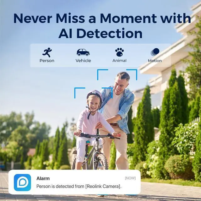 Alt view image 4 of 7 - Reolink Argus Track 4K PTZ Battery WiFi Wireless Camera with Auto Zoom Tracking Pan, Tilt & 6X Hybrid Zoom, Two Way Audio, Color Night Vision, 8MP HD Dual Lens with Solar Panel Security Camera
