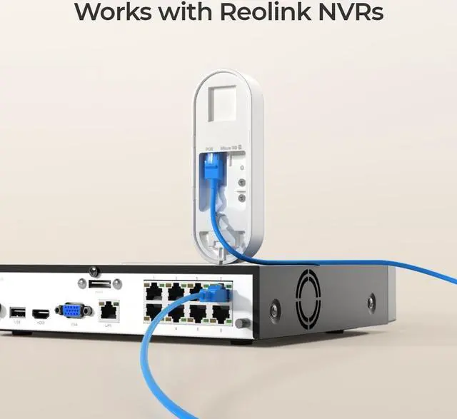 Alt view image 6 of 7 - Reolink  Video 5MP Doorbell Camera Smart 2K+ Wired PoE Video Doorbell with Chime, Smart Person Detection Works with Reolink NVRs, 24/7 Recording