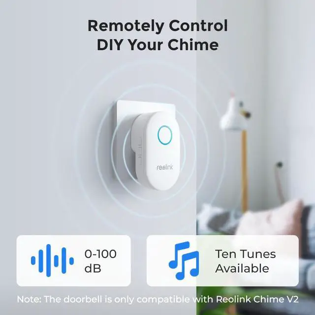 Alt view image 6 of 7 - Reolink 5MP Video Doorbell WiFi with Chime Smart 2K+ Package Person Detection 2.4/5GHz Dual Band Wi-Fi Doorbell Camera Works with Reolink NVRs 24/7 Recording