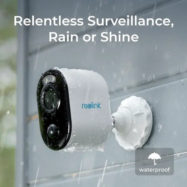 Alt view image 5 of 7 - Reolink Argus 3E WiFi Battery Security Camera 2K 3MP Cameras for Home Security Indoor Outside, No Extra Subscription Fee, Smart Detection, Rechargeable Battery Powered, Home Hub Compatible