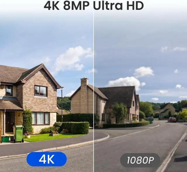 Alt view image 2 of 7 - Reolink Argus PT Ultra 4K Battery Security Cameras Wireless Outdoor, 360° Pan Tilt Solar, 8MP Color Night Vision, 2.4/5 GHz Wi-Fi, No Monthly Fee, Home Hub Compatible