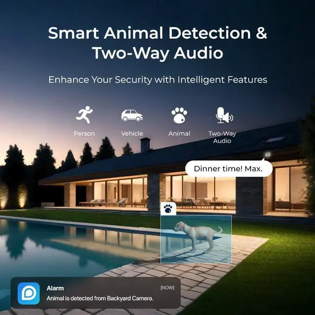 Alt view image 2 of 7 - REOLINK RLC-1240A 2pcs First 12MP Vandalproof PoE Security Camera,145° Wide Viewing Angle, Featuring Color Night Vision, Two-Way Audio, Smart Person/Vehicle/Animal Detection, IP67 Weatherproof
