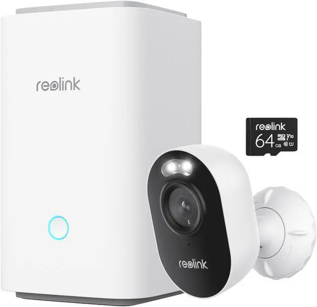 Main image of Reolink Home Hub with Lumus 2K Smart Wi-Fi Camera with Color Night Vision and 2.4/5 GHz Wi-Fi