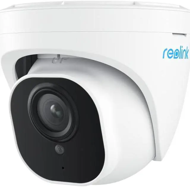 Main image of Reolink Security Camera Outdoor, IP PoE Dome Surveillance Camera, Smart Human/Vehicle Detection, Work with Smart Home, 100ft 5MP HD IR Night Vision, Up to 256GB Micro SD Card - RLC-520A