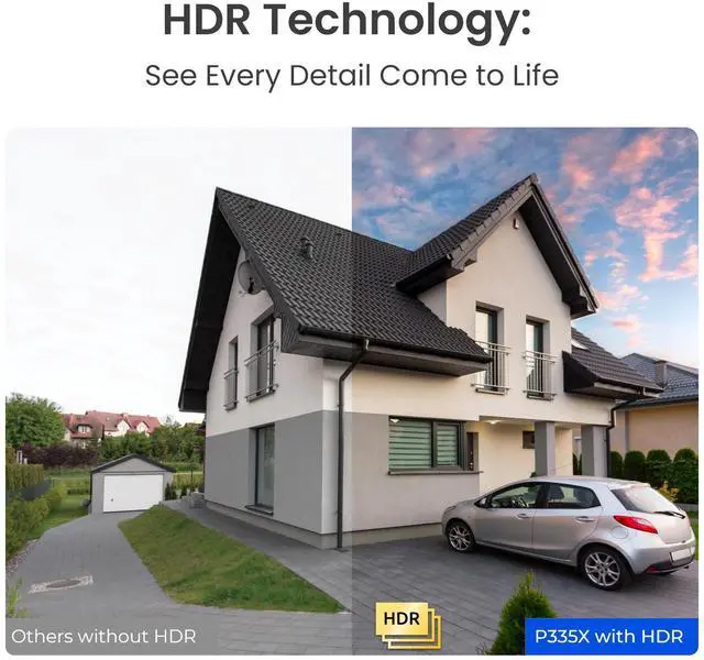 Alt view image 3 of 7 - Reolink 4K PoE Outdoor Security Camera, ColorX Night Vision, 3000K Spotlights, F1.0 Aperture, 1/1.8" Sensor, IP67, ColorX Series Dome