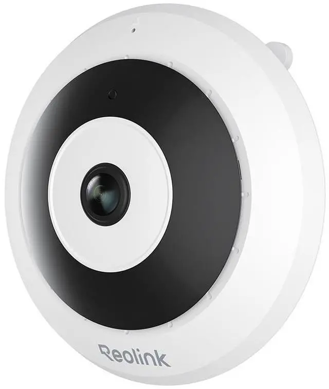 Main image of Reolink 6MP PoE Indoor Fisheye Camera, 360° Panoramic View, 2K+ HD, Person Detection, Night Vision Fisheye Series FE-P White