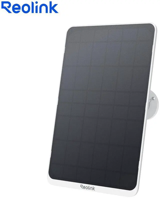 Main image of Reolink Solar Panel 3 for Outdoor Battery Cameras, 12W, Fast Charging Speed, Wall & Pole Mounting, 4m Power Cable