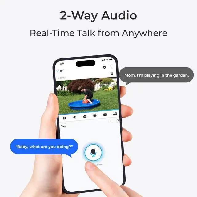 Alt view image 6 of 7 - Outdoor Security Camera with Spotlight, Reolink Lumus 1080P HD Plug-in WiFi Camera for Home Security System, PIR Motion Detection, Two-Way Talk and Siren Alarm, Waterproof, Micro SD Card Slot Storage