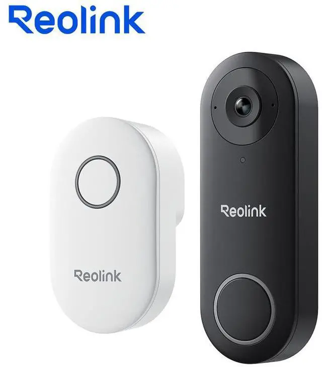 Main image of REOLINK Smart Doorbell Outdoor Camera w/Chime, 5G/2.4GHz WiFi Version, 5MP Ultra HD Night Vision, 180 Wide Angle Motion Human Detection, 2 Way Talk, Local Storage Works w/Google Assistant