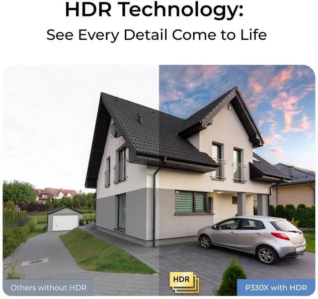 Alt view image 3 of 7 - Reolink CX810 ColorX 4K 8MP PoE IP Camera 4K Ultra HDR Spotlight True Full-Color Night Vision F1.0 Super Aperture with Person/Vehicle/Animal Detection 2-Way Audio