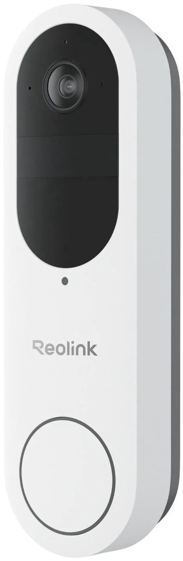 Main image of Reolink Video Doorbell Battery - 2K Dual-Band Wi-Fi Battery Doorbell with 1:1 Head-to-Toe View, Person/Vehicle/Package Detection, IP65 Weatherproof White