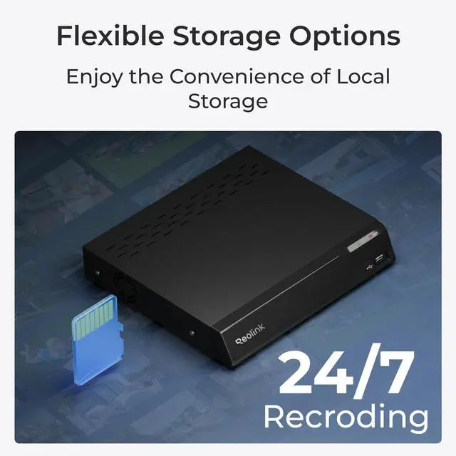 Alt view image 7 of 7 - Reolink 360° 4K UHD 8MP PoE Security Camera with 16X Optical Zoom Auto Tracking Color Night Vision Two-way Audio 24/7 Recording IP66 Weatherproof Person/Vehicle/Animal Detection PTZ Camera