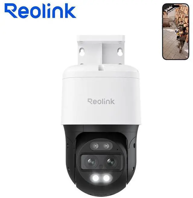 Main image of Reolink Trackmix Series 4K 8MP Dual-Lens PTZ Camera with Motion Tracking, Wide-Angle & Telephoto Lenses
