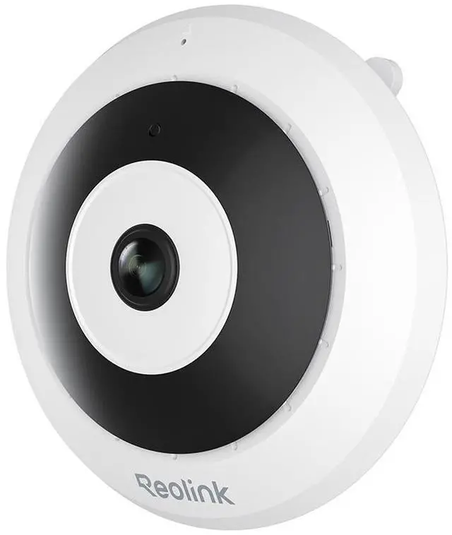 Main image of REOLINK WiFi Fisheye Camera, 2K+ 6MP 360° Panorama, 2.4/5GHz WiFi Indoor Security Camera, Person Motion Detection, 2-Way Audio, Multiple Panoramic Display Views, Ceiling/Wall/Desk Mount, FE-W (White)