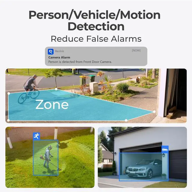 Alt view image 4 of 7 - REOLINK Video Doorbell WiFi Camera With 2PCs Chime V2, Wired 5MP Outdoor, 180 Wide Angle, Smart Detection, 5G/2.4GHz Dual-band WiFi, 2 Way Talk, Local Storage Works w/Google Assistant, No Subscription