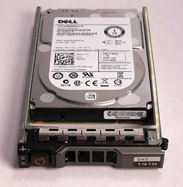 Main image of 9W5WV ST91000640SS DELL 1TB 7.2K SAS 2.5 6Gbps HDD W/G176J TRAY/CADDIE