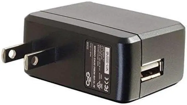 Main image of C2G/Cables to Go 22335 AC to USB Mobile Device Charger, 5V 2A Output