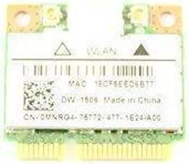 Main image of Dell MiniPCI Express MNRG4 WLAN WiFi 802.11n Wireless Card DW1506 Latitude E5540
