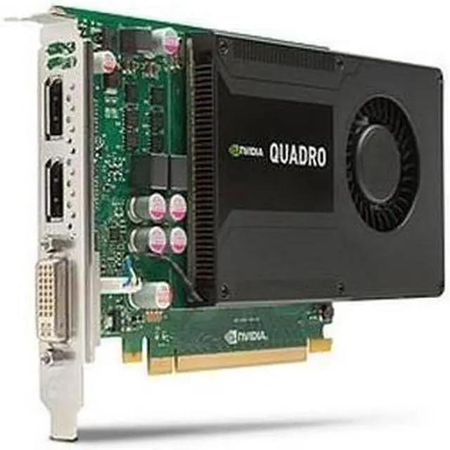 Main image of Hewlett Packard HP C2J93AT NVIDIA Quadro K2000 2GB GDDR5 PCI Express DisplayPort DVI Graphic Card