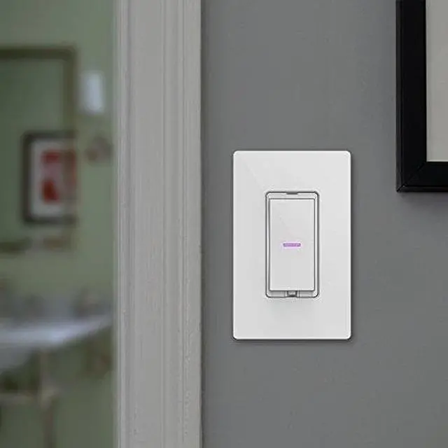 Alt view image 6 of 8 - iDevices IDEV0009 Wi-Fi Smart Dimmer Switch Works with Alexa HomeKit Google Home