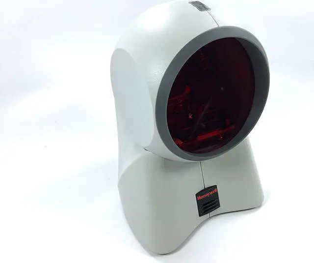 Main image of Honeywell Orbit MK7180-71A38 Omnidirectional Presentation Laser Scanner (Upgraded Model of MK7120), Including USB Cord and Mounting Plate Kit (White)