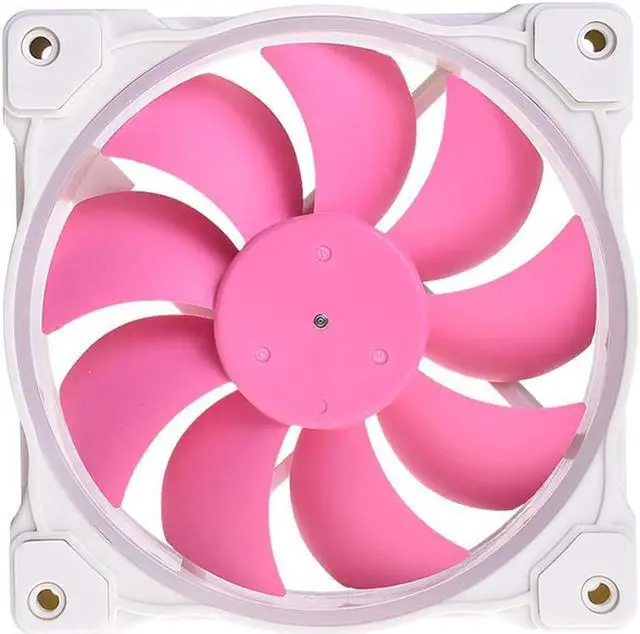 Alt view image 4 of 7 - ID-COOLING ZF-12025-PINK Case Fan 120mm 5V 3 PIN Addressable RGB Cooling Fan MB Sync, 4 PIN PWM Speed Control Fans for Radiator/CPU Cooler/Computer Case