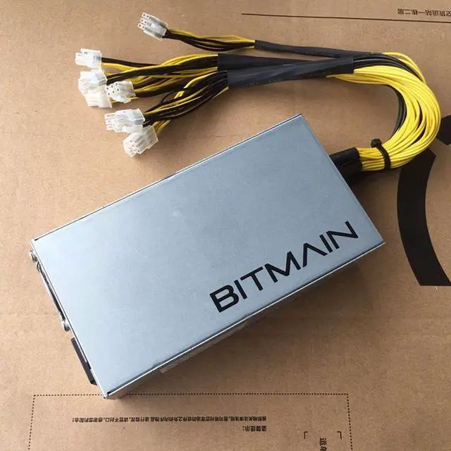 Alt view image 3 of 5 - New APW7 Power Supply PSU for Antminer Mining 1000-1800W 100-264V 10x PCI-E