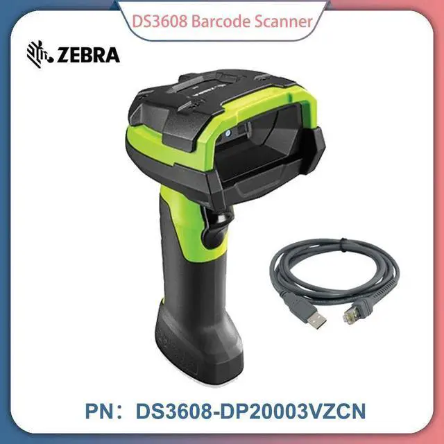 Alt view image 2 of 7 - Zebra DS3608-DP20003VZCN 1D/2D Ultra-Rugged Barcode Reader Handheld Scanner