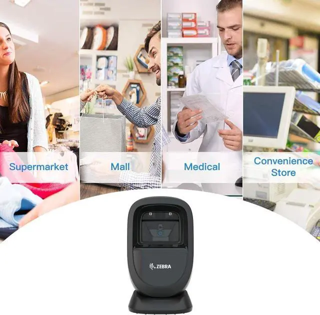 Alt view image 4 of 7 - New Zebra DS9308-SR 1D/2D Presentation Handheld Barcode Scaner USB Kit Code Reader