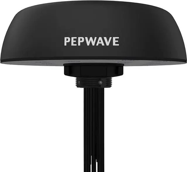 Main image of Peplink Mobility 42G, 7-in-1 5G Ready Cellular and Wi-Fi Antenna System with GPS Receiver, IP68, SMA, 6.5ft/2m, Black | ANT-MB-42G-S-B-6